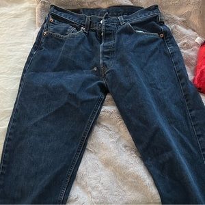 Boot length Levi’s vintage dark wash